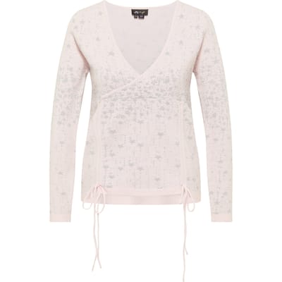 Mymo Gebreide trui Nolie Dames roze zilver
