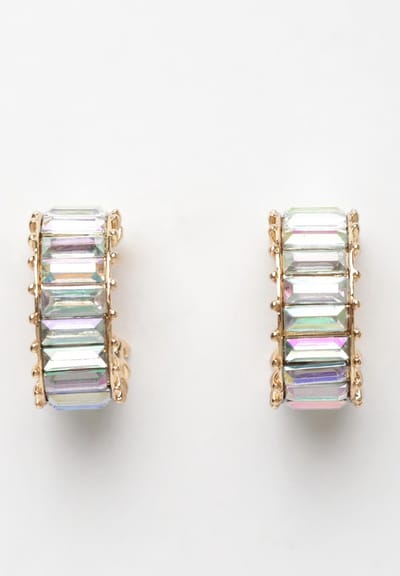 AVANT-GARDE PARIS Oorbellen - Bali Style - Goud Plated - Elegante Kristallen - Handgemaakt en Uniek