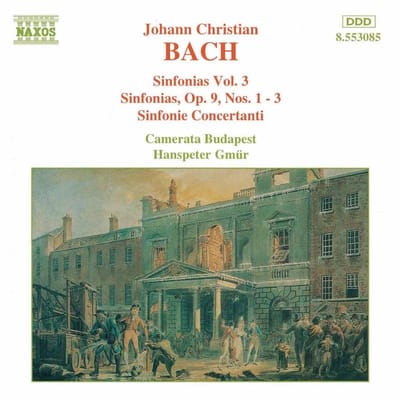 Camerata Budapest - J.C. Bach: Sinfonias 3 (CD)