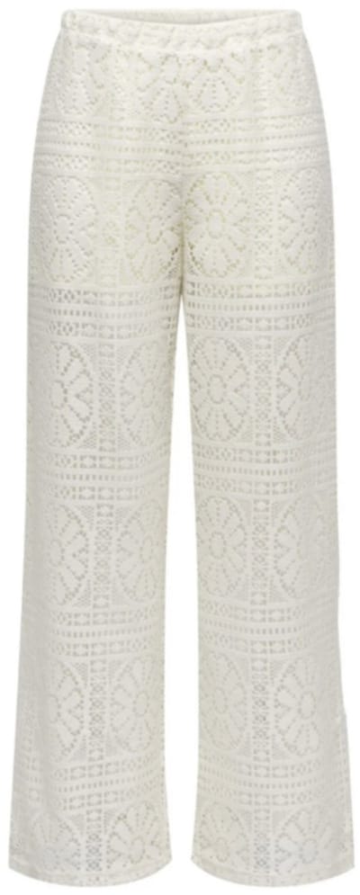 Only Girls - Broek - KOGLIAN - Wide Leg - Birch - Maat 128