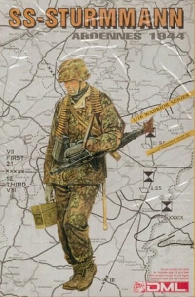 Dragon Modelbouwpakket Militaire voertuigen - 1604 Duitse Soldaat WWII - Sturmmann Ardennen 1944 - Figuur Plastic - 1:16 - Modelbouw