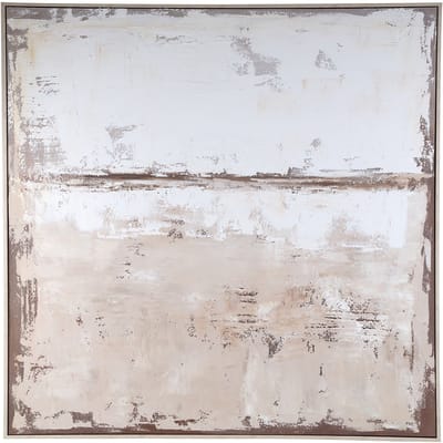PTMD - Wandpaneel Asante - Beige - 102.5x4.5x102.5cm
