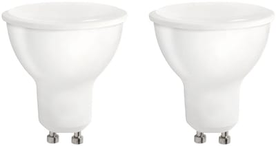 Spectrum LED Lamp GU10 - 4W - 230V - 320 Lumen - 6000K Koud Wit - Ø49mm - Voor Werkverlichting, Spiegelkast of Garage - 2 stuks