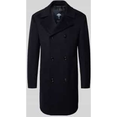 Regular fit lange jas van wolmix model 'BEALE'
