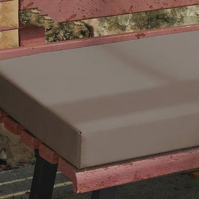 Bankkussen - Zitkussen Stoel - Comfortabel Zitten - Waterdicht Antislip - Op Maat Gemaakt - Donkerbruin