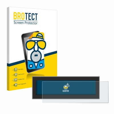 BROTECT - Screenprotector voor Porsche Taycan 2021 PCM 6.0 - Folie Beschermfolie matte