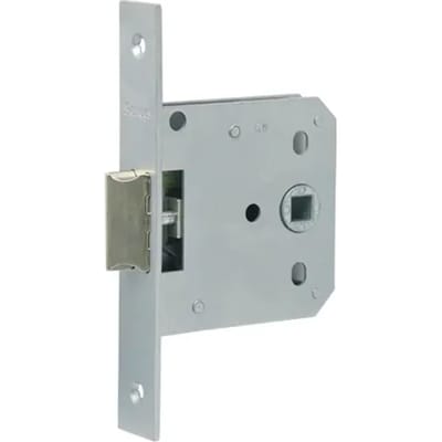 Sencys Insteekslot Deurslot Slot Voor Binnendeur M806 - Grijs Staal - 72x60mm