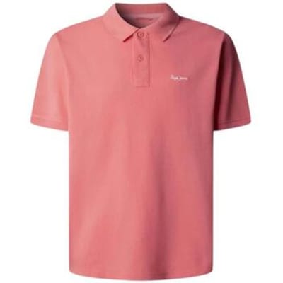 Pepe Jeans Oscar Korte Mouw Poloshirt Oranje 2XL Man