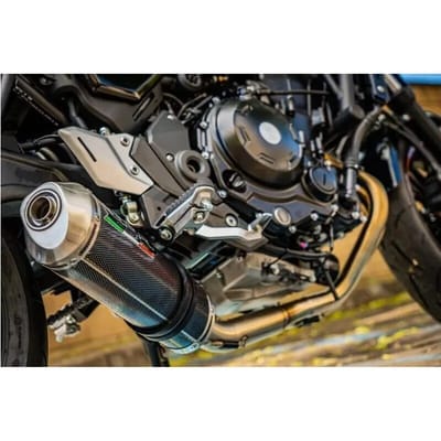 Homologeerde motoruitlaat GPR Exhaust Satinox Kawasaki 650 RS 2021-2023