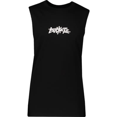Bucketz Ball Park Sleeveless Tanktop Zwart