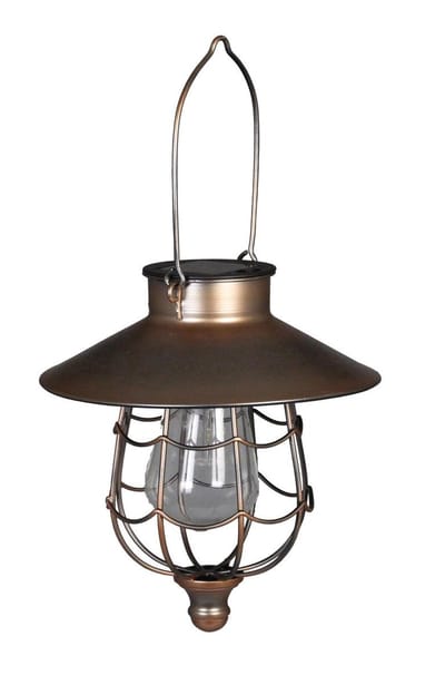 Luxform Solar LED-hanglamp Tirana brons 40104