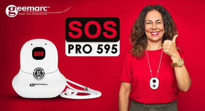 GEEMARC SOS Pro 595 ALARM pendant / hanger - voor Geemarc 595 serie telefoons
