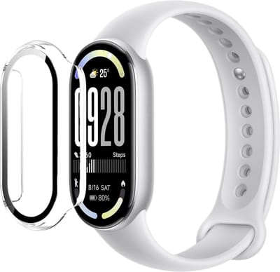 Xiaomi Smart Band 10 - Hoesje Harde beschermhoes transparant scherm gehard glas