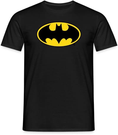 Batman Logo Original Kostuum T-Shirt Heren