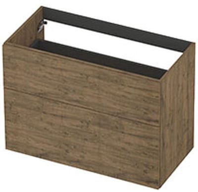 INK - Onderkast 2L A-sym Decor Tbv Grepen - 900x450x650 Mm - Naturel Eiken
