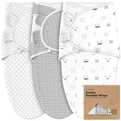 Baby Swaddle Slaapzakken - Wikkeldekens Pasgeborenen - Rustige Slaap - GOTS Biologisch Katoen - 3 Stuks - Nordic