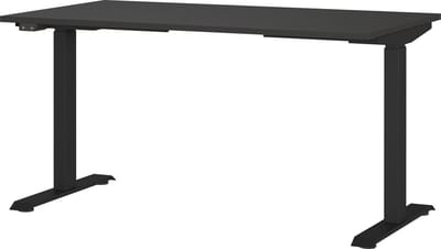 Elektrisch zit-sta Bureau Galileo Grafiet - 140x80cm - Hoogte 120 cm - In hoogte verstelbaar