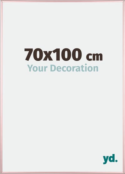 Your Decoration - Fotolijst 70x100 cm - Aluminium - Koper - Kent