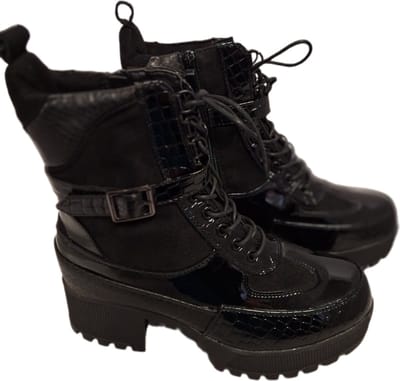 LUCKYSHOES-BIKERBOOTS-SUEDELOOK/SNAKE-MIRROR PARTS-39