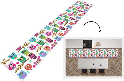 Keukenloper - Loper keuken - Design - Uilen - Dieren - 300x50 cm - Keukenloper vinyl