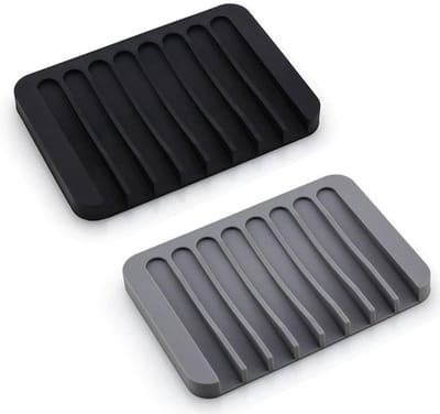 Store_9 - Zeep Houder - Antislip - Drainer - Silicone - Badkamer en