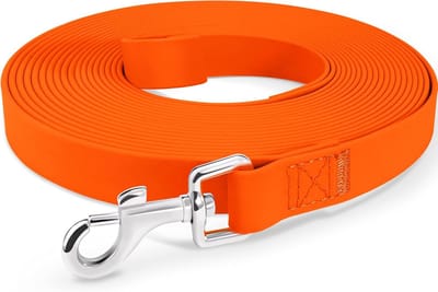 Waterdichte Hondentrainingslijn - Lange PVC Lijn voor Grote Honden - Sterk en Duurzaam - Ideaal voor Training en Zwemmen