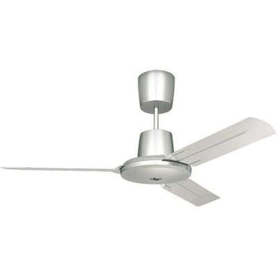 Vortice Nordik Evolution 120 SIL Plafondventilator 70 W (Ø x h) 122 cm x 325 mm Zilver Lampaanbouw mogelijk