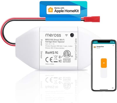 Meross Garageschakelaar Voor Homekit Slimme Controle In Smart Home