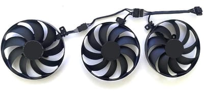 Grafische Kaart Ventilator - GPU Koeler - PC Componenten - Standaard Montage - 88mm Ventilator - Zwart
