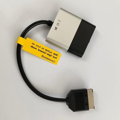 Audio Adapter - Muziek Ontvanger - Draadloos Muziek Streamen - Stuuurwiel Bediening - 30-Pins Interface - Zwart
