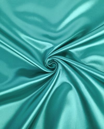 Satijn Stof Effen Oud Groen – Glanzende Satijnstof met Stretch – 150 cm Breed – 120 gr/m²