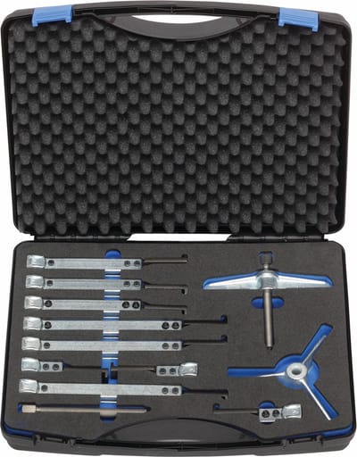 Gedore 8117340 Poelietrekkerset Spanbereik: 130 mm Aantal haken: 3