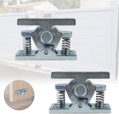 Cosensi- Deurstoppers Schokbestendig - Deurstopper Zinklegering - Deurstopper Roestvrij Staal - Deurstopper Set van 2 - Deurhouder Voor Binnen/Buiten - Duurzaam en Robuust - Deurbuffer