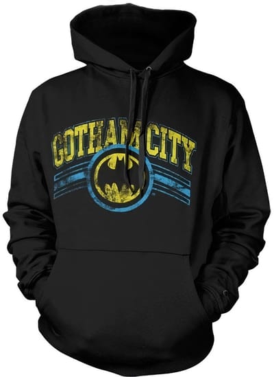 Batman Gotham C -shirt en zwarte hoodieit