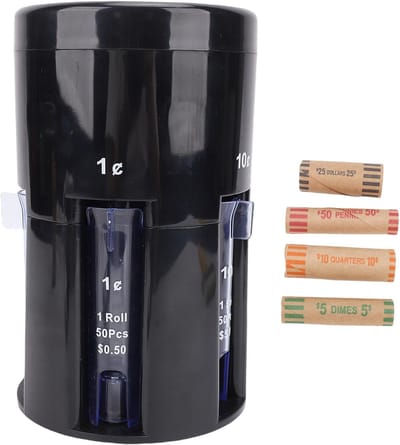 Muntsorteerder - Munttelmachine - Geld Tellen - 5-in-1 Sortering - Compact Ontwerp