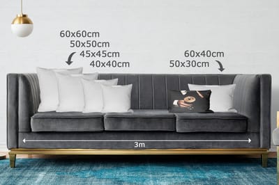 Sierkussens - Kussentjes Woonkamer - 50x30 cm - Hartje - Cocktail - Espresso Martini - Hand