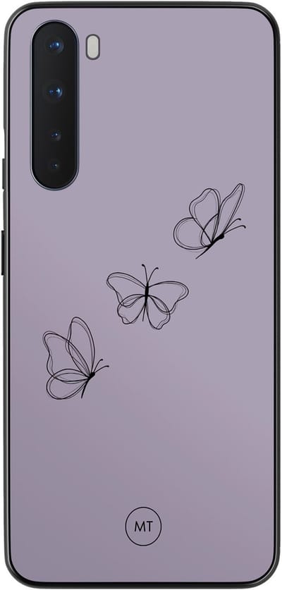 OnePlus Nord hoesje - Vlindertjes