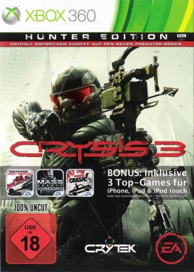 Electronic Arts Crysis 3: Hunter Edition, Xbox 360 Engels