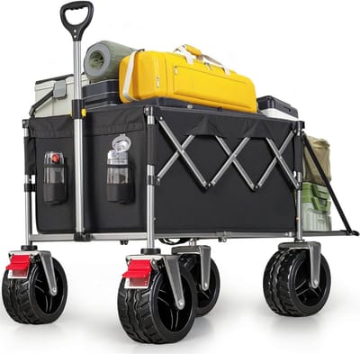 REN® Transportwagen - Steekwagen - Meubelroller - Zwart - 125cm x 56cm x 73cm