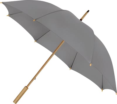 Impliva ECO - Paraplu - Windproof - ECO-vriendelijk - Ø 102 cm - Grijs