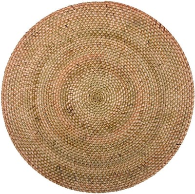 Placemat Rotan - SET/2 - Rond - Dia 36 cm, natural