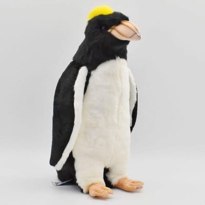 Makaroni Penguin - Pluche Pinguïn - Knuffelen - Japan Import - 32 cm - Wit