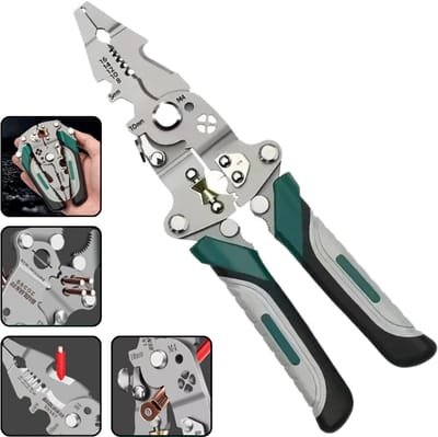 Opvouwbare draadstripper 3-in-1 - Professioneel elektricien gereedschap - Ergonomisch ontwerp
