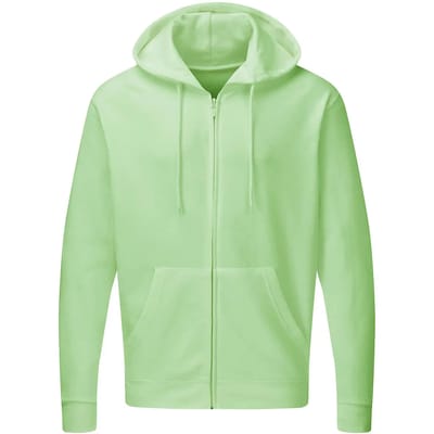 Hooded Full Zip Hoodie Heren SG Collectie Neo Mint Maat M