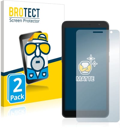 BROTECT - Screenprotector voor Alcatel 1B 2020 - Folie Beschermfolie matte 2 Stuks