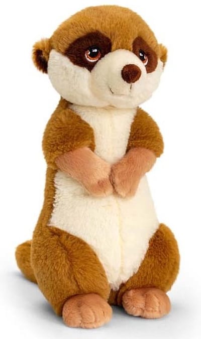 Keel Toys Stokstaartje - 30 cm - Dieren knuffelbeesten