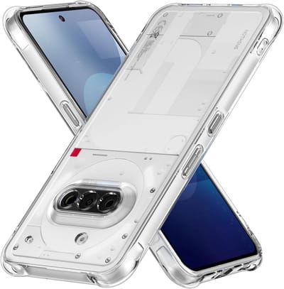 Hoesje geschikt voor Nothing Phone 3A backcover Shockproof siliconen Transparant