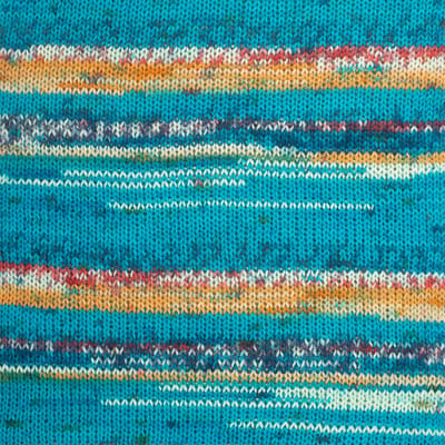 DROPS Fabel Print - 162 blue sea - Wol Garen