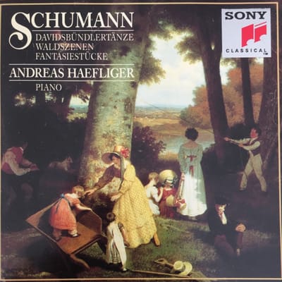 SCHUMANN - DAVIDSBUNDLERTANZE - WALDSZENEN - FANTASIESTUCKE - ANDREAS HAEFLIGER (CD)
