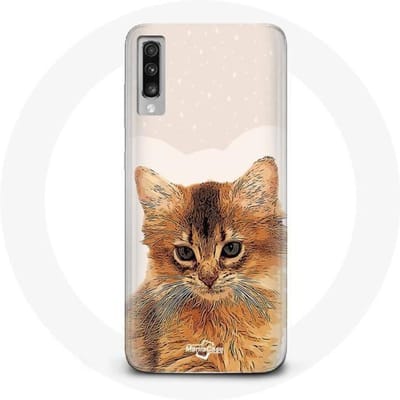 Case voor Samsung Galaxy A70 Somalische kattenras